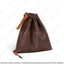 LEATHER POUCH / ALMONER