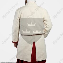 INFANTERY GAMBESON STRONG CLOTH NATURAL XXXL