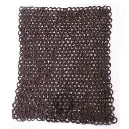 FRW, CHAIN MAIL SQUARE PIECE BUTTED SPRING STEEL