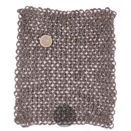 FRR, CHAIN MAIL SQUARE PIECE RIVETED, ROUND RIVET HEADS