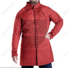 GAMBESON 14TH-15TH C. RED S