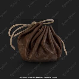 LEATHER BAG FOR MONEY