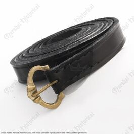 BELT II 13TH-14TH C. BROWN