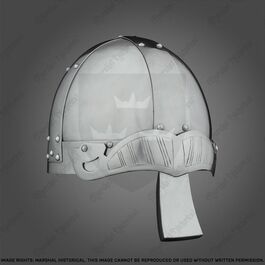 VIKING SPANGENHELM WITH NASAL - 2MM M