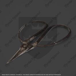 MEDIEVAL SCISSORS - HANDFORGED