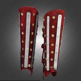 RED SUEDE SHIN 14TH C.