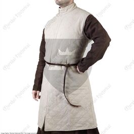 LIGHT SLEEVELESS GAMBESON 1200-1350 NATURAL L