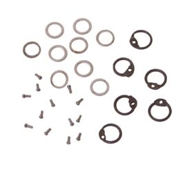 RM 1KG PACKET LOOSE ROUND AND FLAT CHAIN MAIL RINGS, WITH ROUND RIVETS
