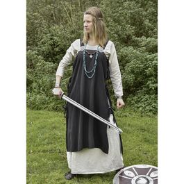 VIKING DRESS / OVERDRESS EDDA BLACK S/M