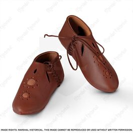 ZAPATOS CALADOS DE BALLESTERO S. XIII MARRÓN 36